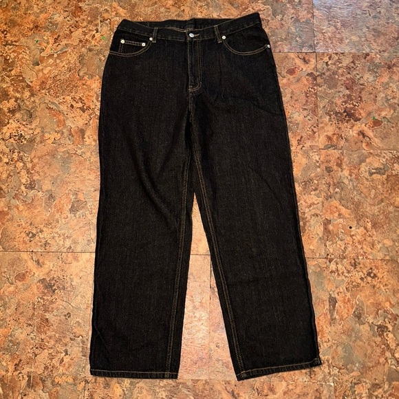 Canyon River Blues Other - Boys Straight Leg Canyon River Blues Husky Dark Wash Denim Blue Jeans Size 34x28